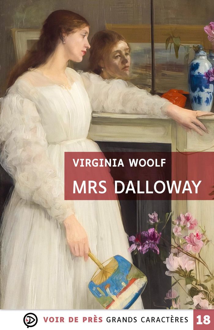 Couverture du livre « Mrs Dalloway : roman » de Virginia Woolf, librairie Les Contes Infusés à Corte
