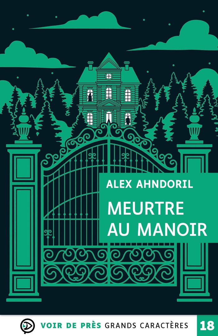 Couverture du livre « Meurtre au manoir » de Alex Ahndoril, librairie Les Contes Infusés à Corte