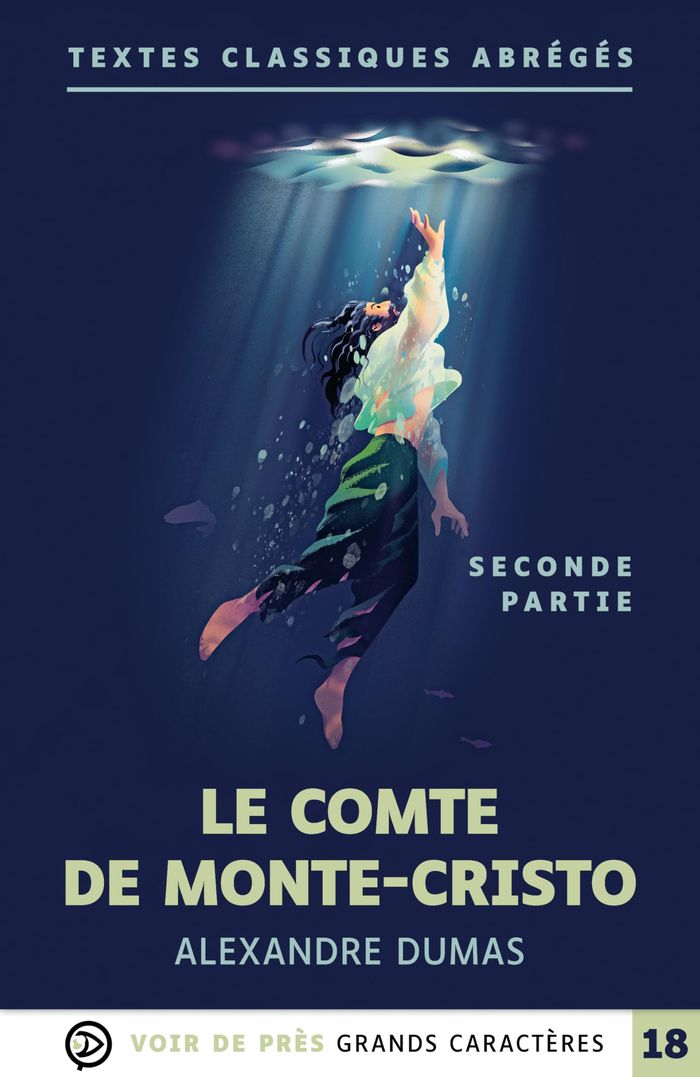 Couverture du livre « Le comte de Monte-Cristo : seconde partie » de Alexandre Dumas, librairie Les Contes Infusés à Corte