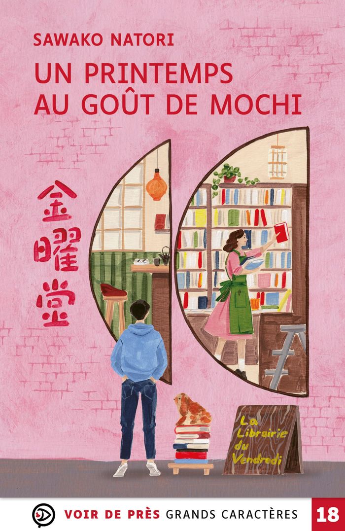 Couverture du livre « Un printemps au goût de mochi » de Sawako Natori, librairie Les Contes Infusés à Corte