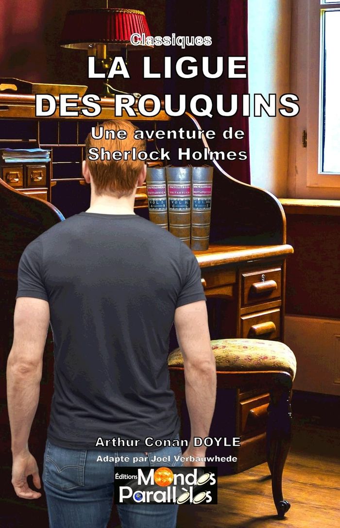 Couverture du livre « La ligue des rouquins » de Arthur Conan Doyle, librairie Les Contes Infusés à Corte