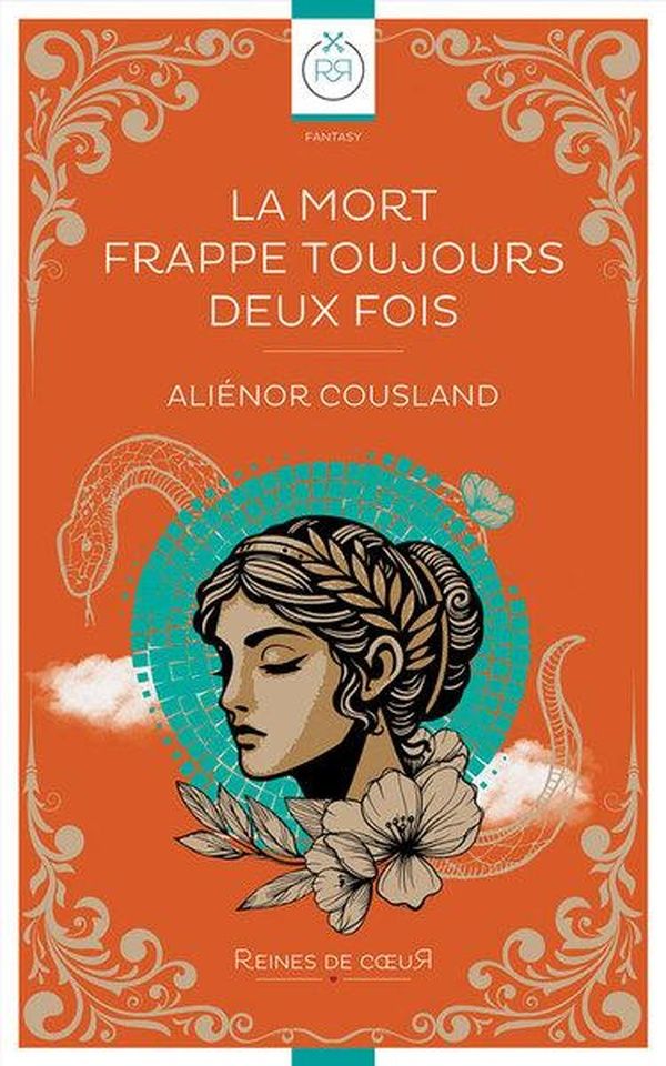 Couverture du livre « La mort frappe toujours deux fois » de Aliénor Cousland, librairie Les Contes Infusés à Corte