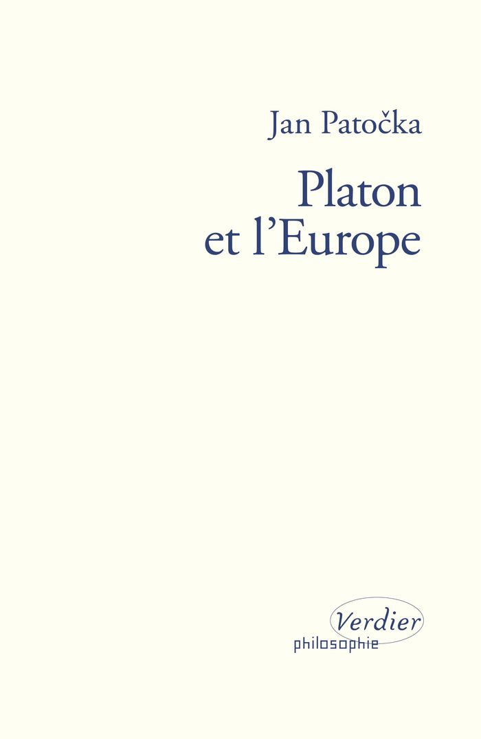 Couverture du livre « Platon et l'Europe : séminaire privé du semestre d'été 1973 » de Jan Patočka, librairie Les Contes Infusés à Corte