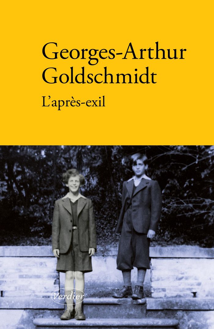 Couverture du livre « L'après-exil » de Georges-Arthur Goldschmidt, librairie Les Contes Infusés à Corte