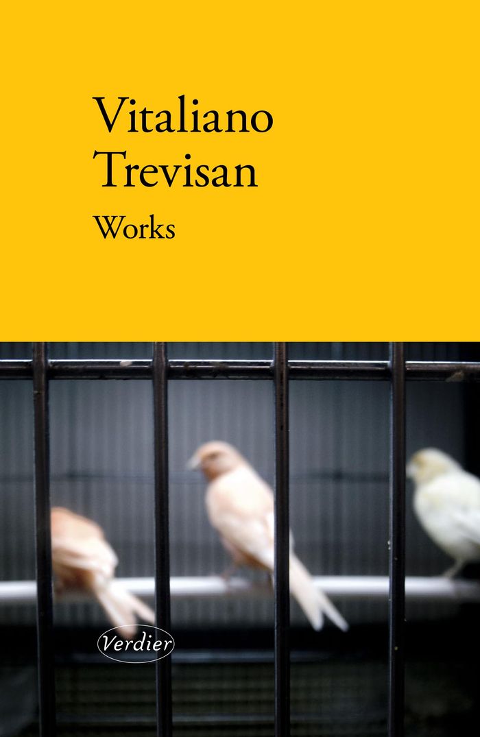 Couverture du livre « Works » de Vitaliano Trevisan, librairie Les Contes Infusés à Corte