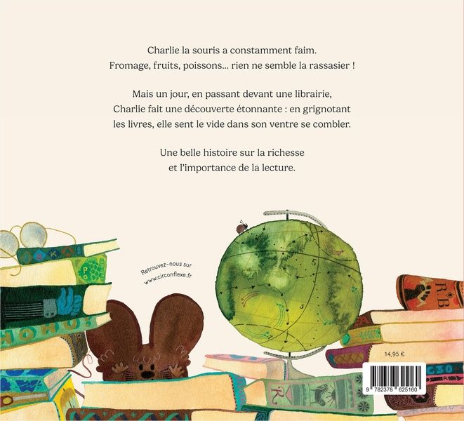 Quatrième de couverture de « La souris qui dévorait les livres »
