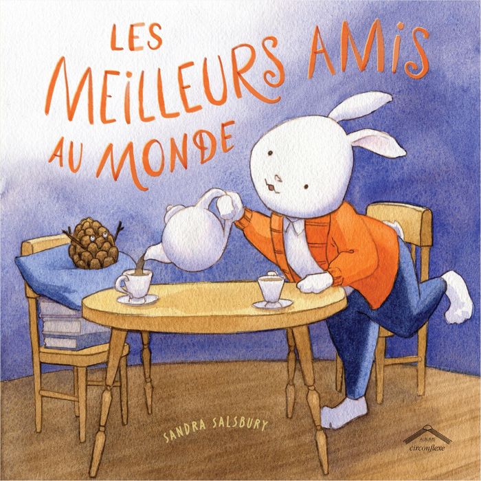 Couverture du livre « Les meilleurs amis au monde » de Sandra Salsbury, librairie Les Contes Infusés à Corte