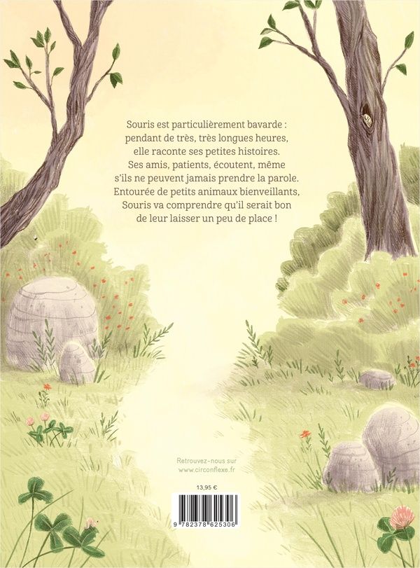 Quatrième de couverture de « La souris qui parlait trop »