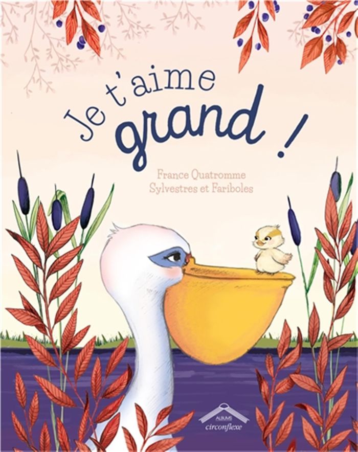 Couverture du livre « Je t'aime, grand » de France Quatromme, librairie Les Contes Infusés à Corte