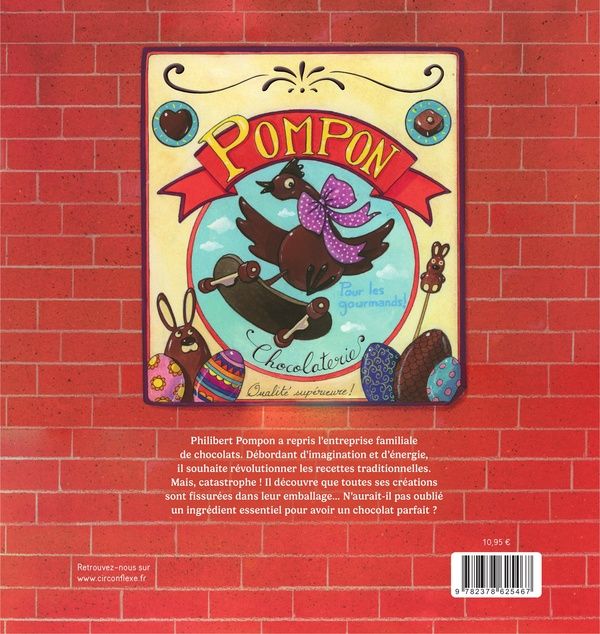 Quatrième de couverture de « Mystère à la chocolaterie »