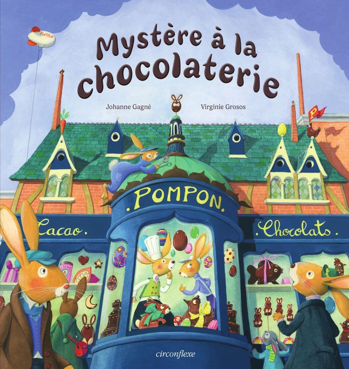 Couverture du livre « Mystère à la chocolaterie » de Johanne Gagné, librairie Les Contes Infusés à Corte
