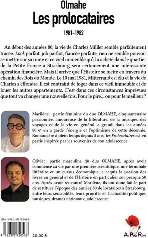 Quatrième de couverture de « Les prolocataires : 1981-1982 »