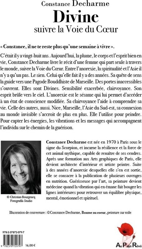 Quatrième de couverture de « Divine : suivre la voie du cSur »