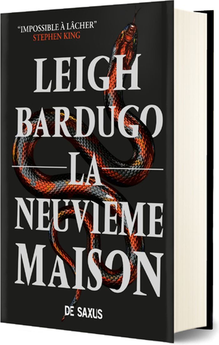 Couverture du livre « La neuvième maison » de Leigh Bardugo, librairie Les Contes Infusés à Corte