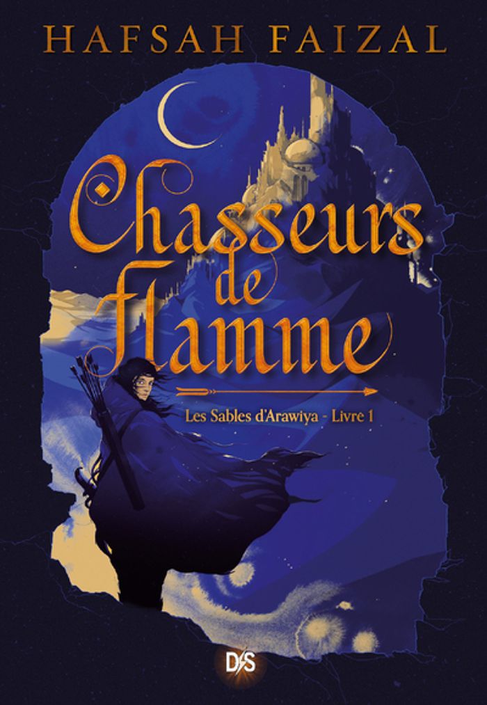 Couverture du livre « Chasseurs de flamme », librairie Les Contes Infusés à Corte