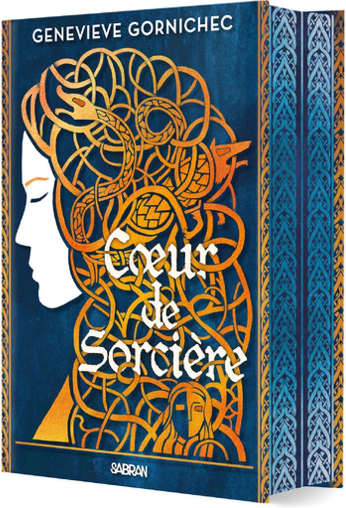Couverture du livre « Coeur de sorcière » de Genevieve Gornichec, librairie Les Contes Infusés à Corte
