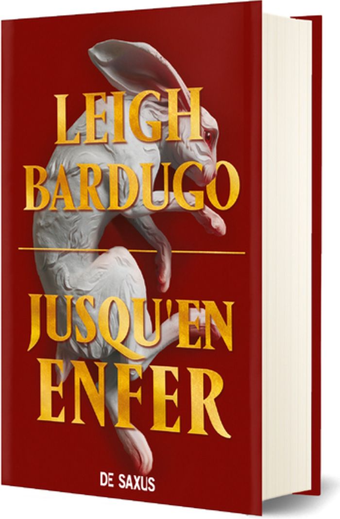 Couverture du livre « Jusqu'en enfer » de Leigh Bardugo, librairie Les Contes Infusés à Corte