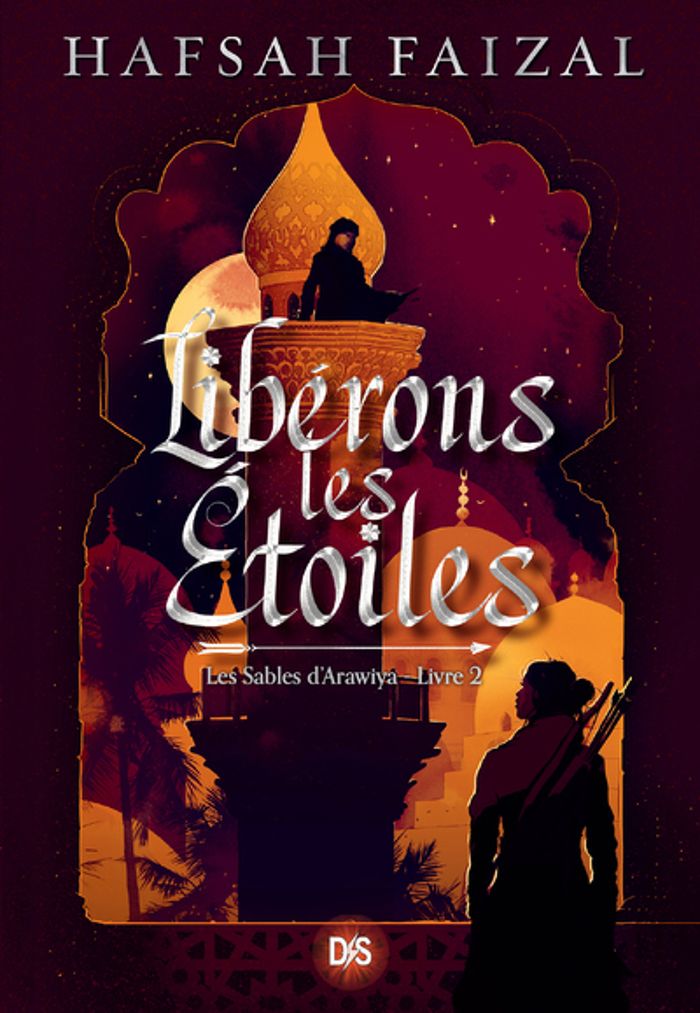 Couverture du livre « Libérons les étoiles » de Hafsah Faizal, librairie Les Contes Infusés à Corte