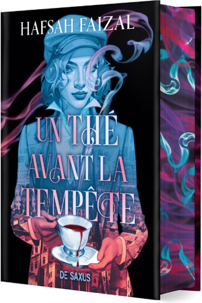 Couverture du livre « Un thé avant la tempête », librairie Les Contes Infusés à Corte