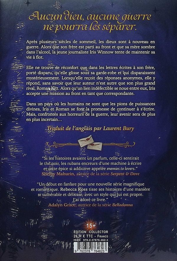 Quatrième de couverture de « Divines rivalités »