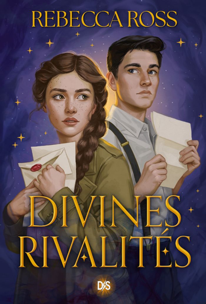 Couverture du livre « Divines rivalités » de Rebecca Ross, librairie Les Contes Infusés à Corte