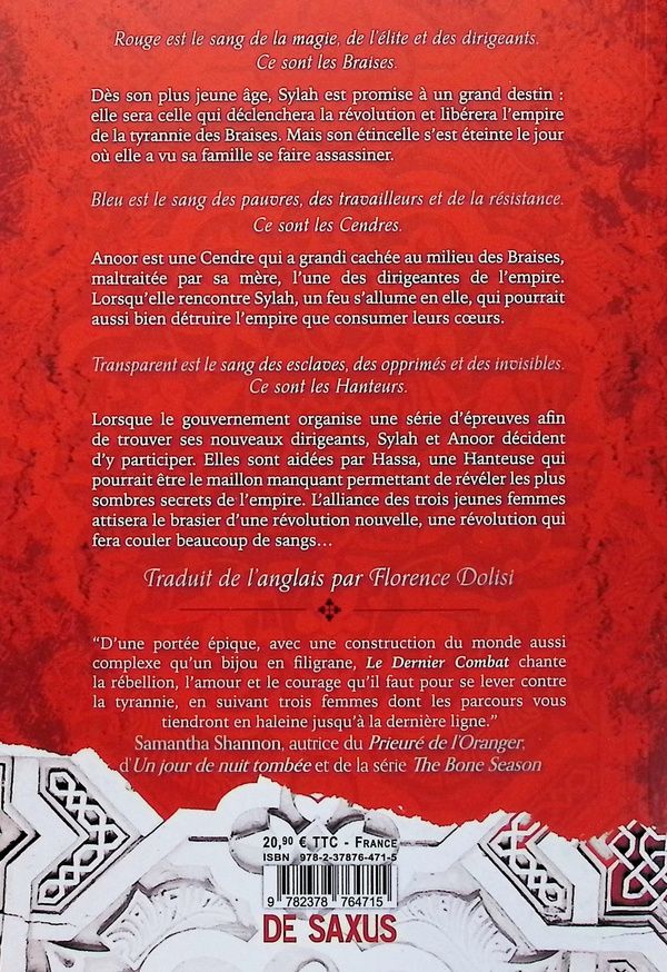 Quatrième de couverture de « Le dernier combat »