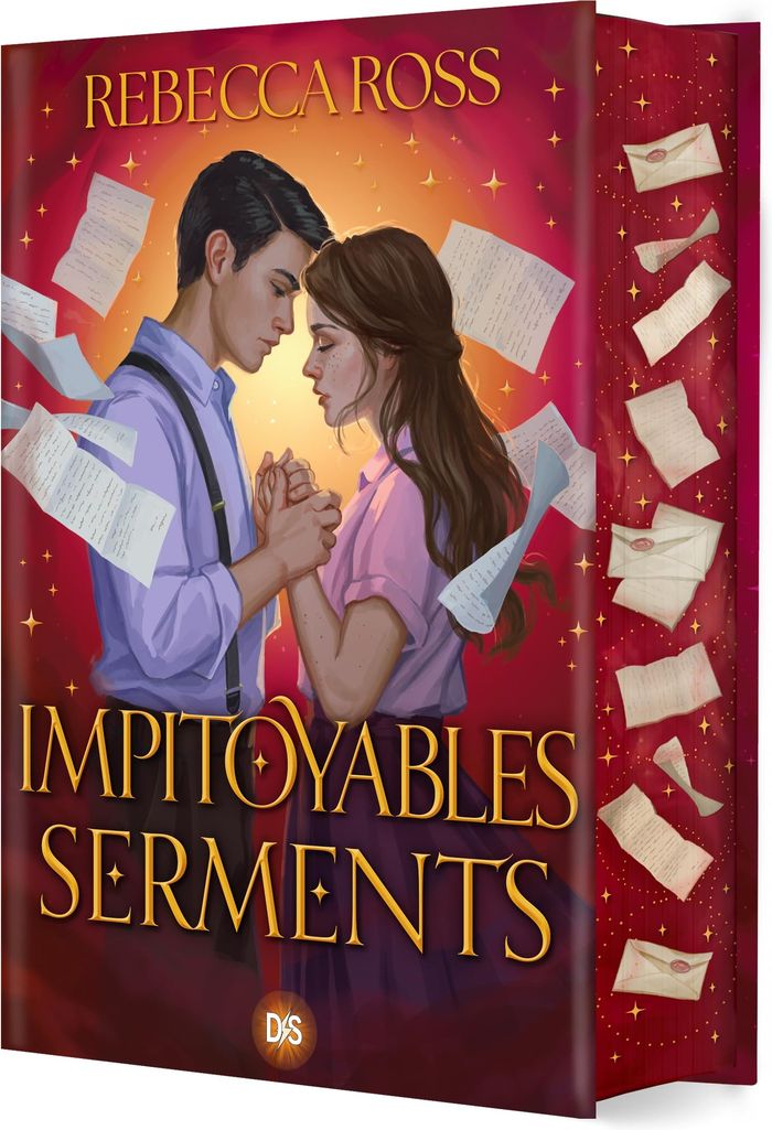 Couverture du livre « Impitoyables serments » de Rebecca Ross, librairie Les Contes Infusés à Corte