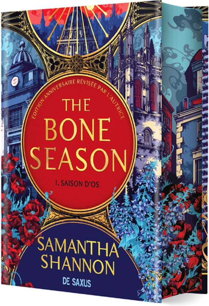 Couverture du livre « THE BONE SEASON - TOME 01 SAISON D'OS (RELIE COLLECTOR) NOUVELLE EDITION - VOL01 », librairie Les Contes Infusés à Corte