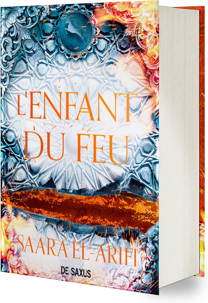 Couverture du livre « L'enfant du feu » de Saara El-Arifi, librairie Les Contes Infusés à Corte