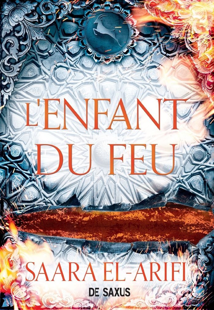 Couverture du livre « L'enfant du feu » de Saara El-Arifi, librairie Les Contes Infusés à Corte