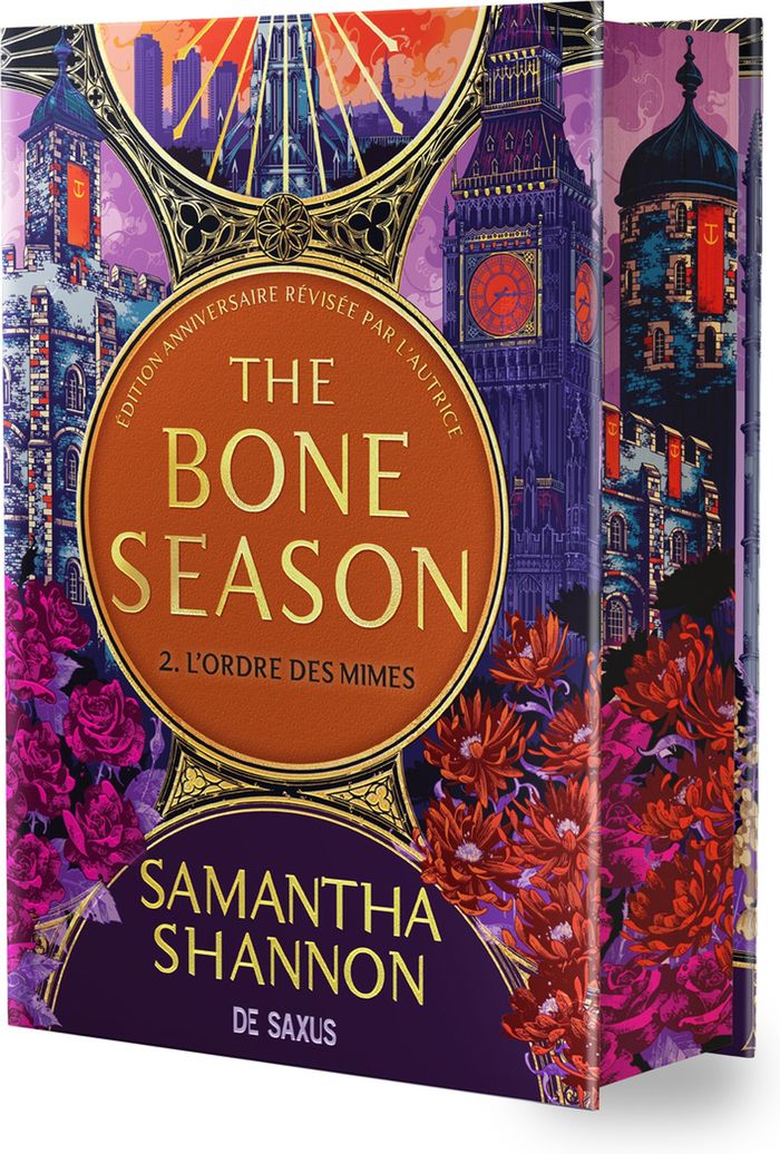 Couverture du livre « THE BONE SEASON - TOME 02 L'ORDRE DES MIMES (RELIE COLLECTOR) - NOUVELLE EDITION - VOL02 », librairie Les Contes Infusés à Corte