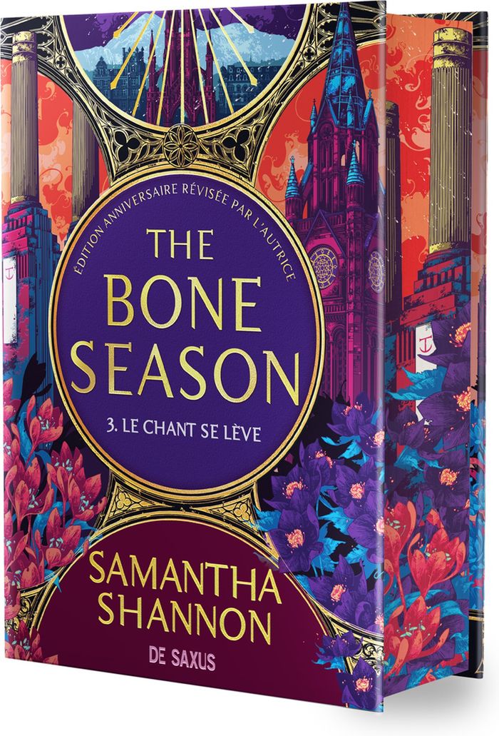 Couverture du livre « THE BONE SEASON - TOME 03 LE CHANT SE LEVE (RELIE COLLECTOR) - NOUVELLE EDITION - VOL03 », librairie Les Contes Infusés à Corte