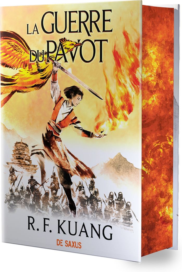 Couverture du livre « LA GUERRE DU PAVOT - LIVRE 01 (RELIE COLLECTOR) - VOL01 » de Kuang Rebecca F., librairie Les Contes Infusés à Corte