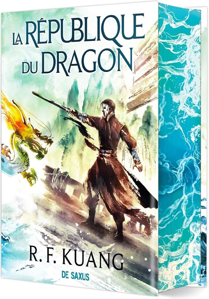 Couverture du livre « LA GUERRE DU PAVOT - LIVRE 02 LA REPUBLIQUE DU DRAGON (RELIE) - VOL02 » de Kuang Rebecca F., librairie Les Contes Infusés à Corte