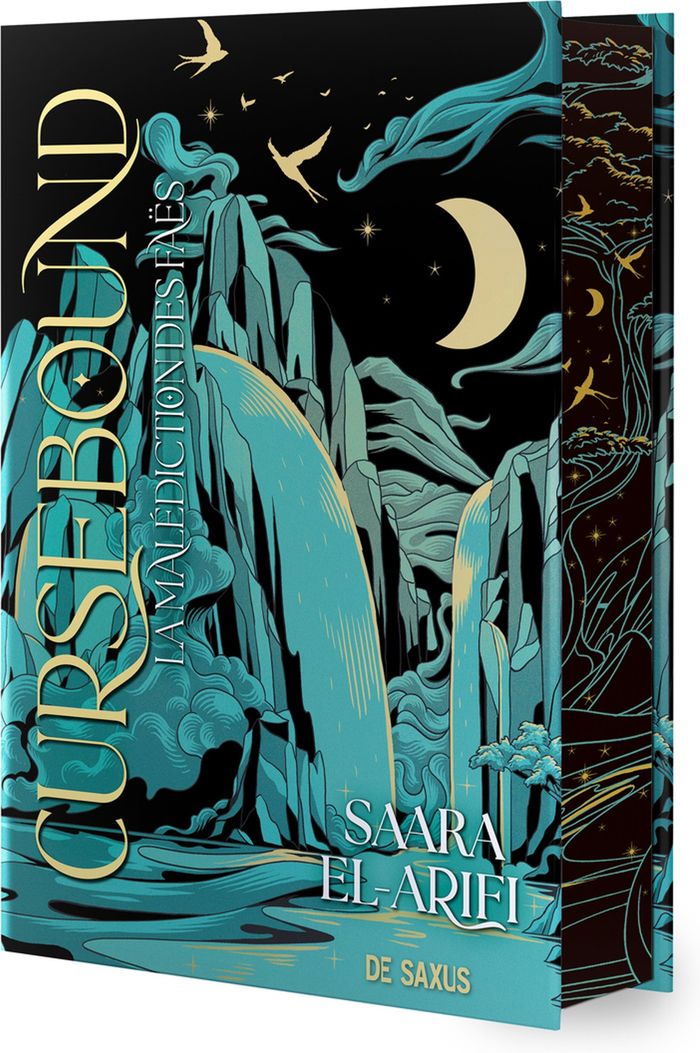 Couverture du livre « Cursebound : la malédiction des faës » de Saara El-Arifi, librairie Les Contes Infusés à Corte