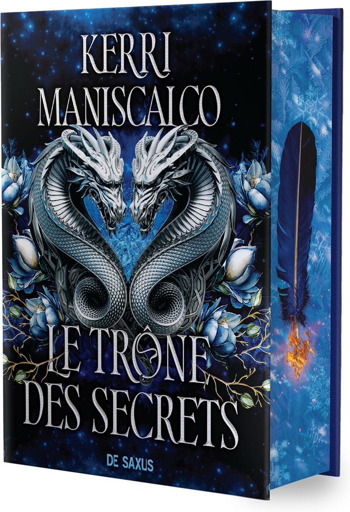 Couverture du livre « Le trône des secrets » de Kerri Maniscalco, librairie Les Contes Infusés à Corte
