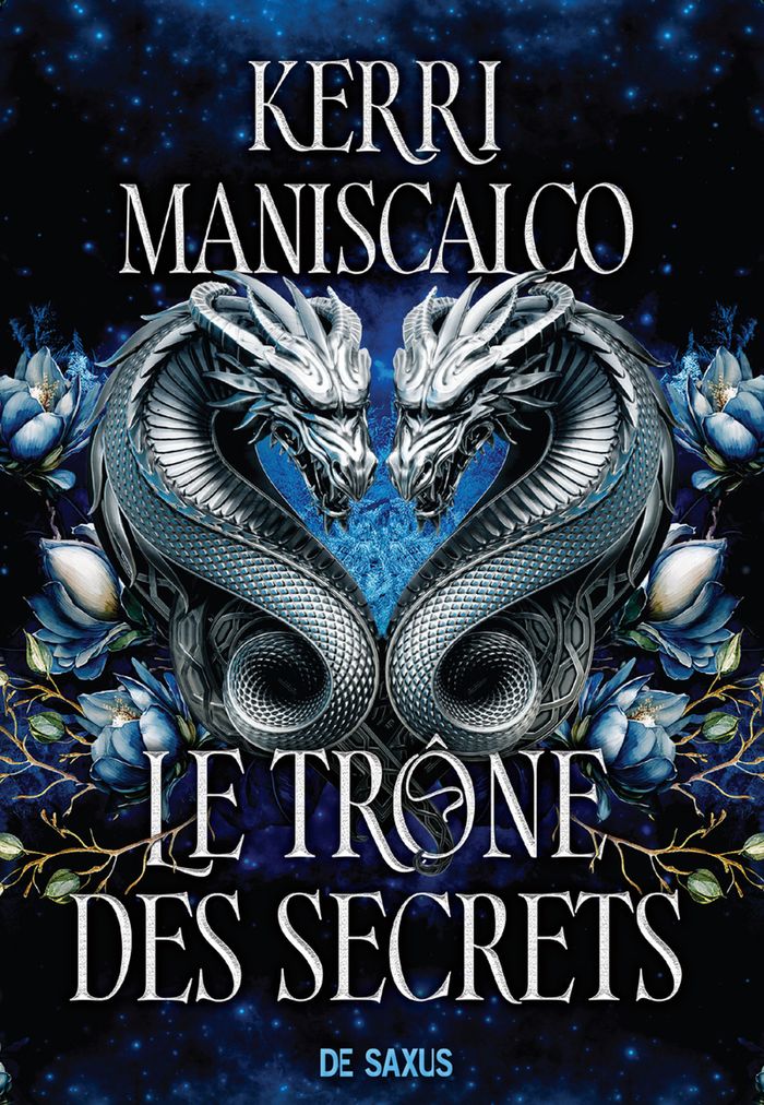 Couverture du livre « LE TRONE DES SECRETS (BROCHE) » de Kerri Maniscalco, librairie Les Contes Infusés à Corte