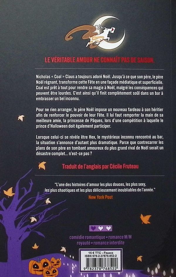 Quatrième de couverture de « L'étrange Noël de monsieur Claus »