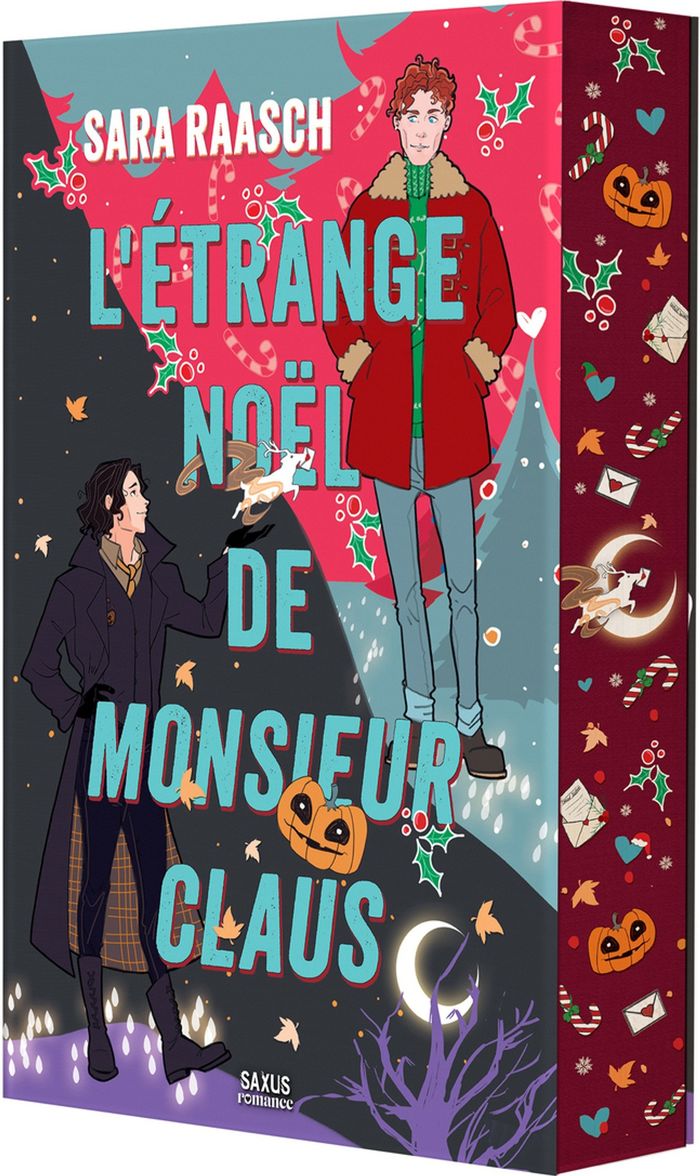 Couverture du livre « L'étrange Noël de monsieur Claus » de Sara Raasch, librairie Les Contes Infusés à Corte