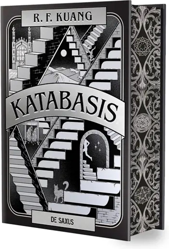 Couverture du livre « KATABASIS (RELIE COLLECTOR) » de Kuang Rebecca F., librairie Les Contes Infusés à Corte