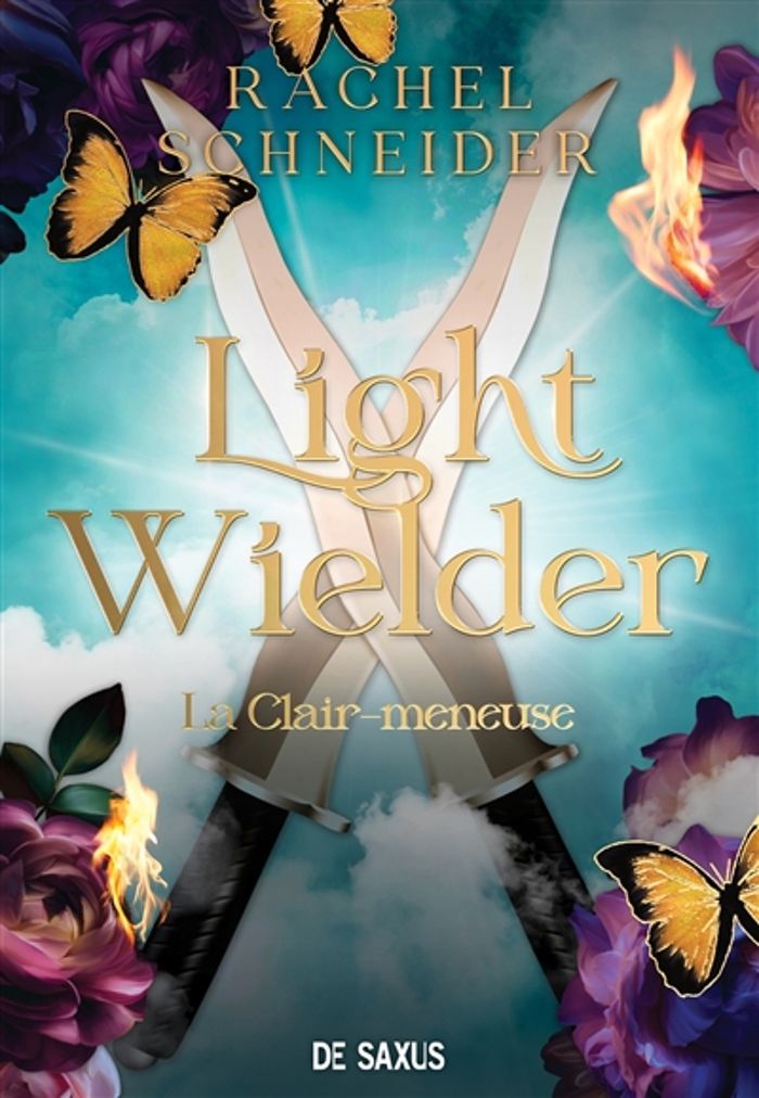 Couverture du livre « LIGHT WIELDER - LA CLAIR-MENEUSE (BROCHE) - TOME 2 CHRONIQUES D'ALAHA - VOL02 » de Rachel Schneider, librairie Les Contes Infusés à Corte