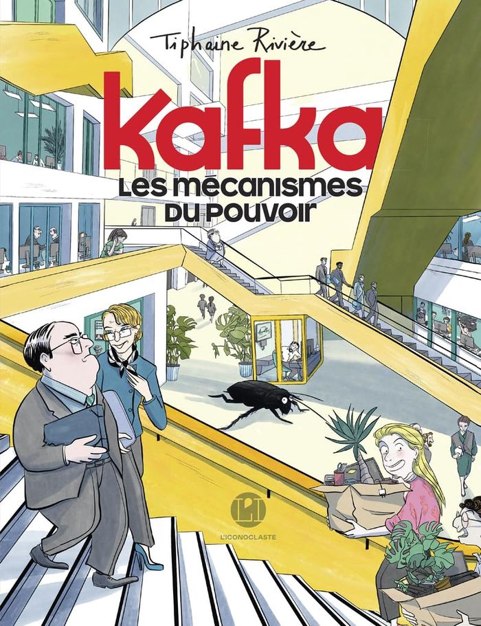 Couverture du livre « KAFKA, LES MECANISMES DU POUVOIR », librairie Les Contes Infusés à Corte