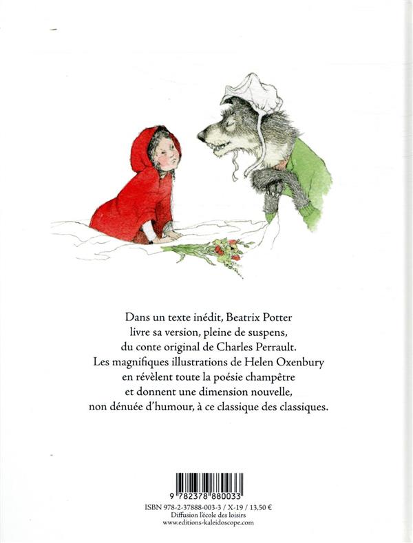 Quatrième de couverture de « Le Petit Chaperon rouge »