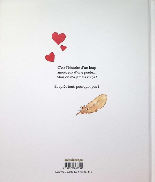 Quatrième de couverture de « ODETTE ET SON LOUP »