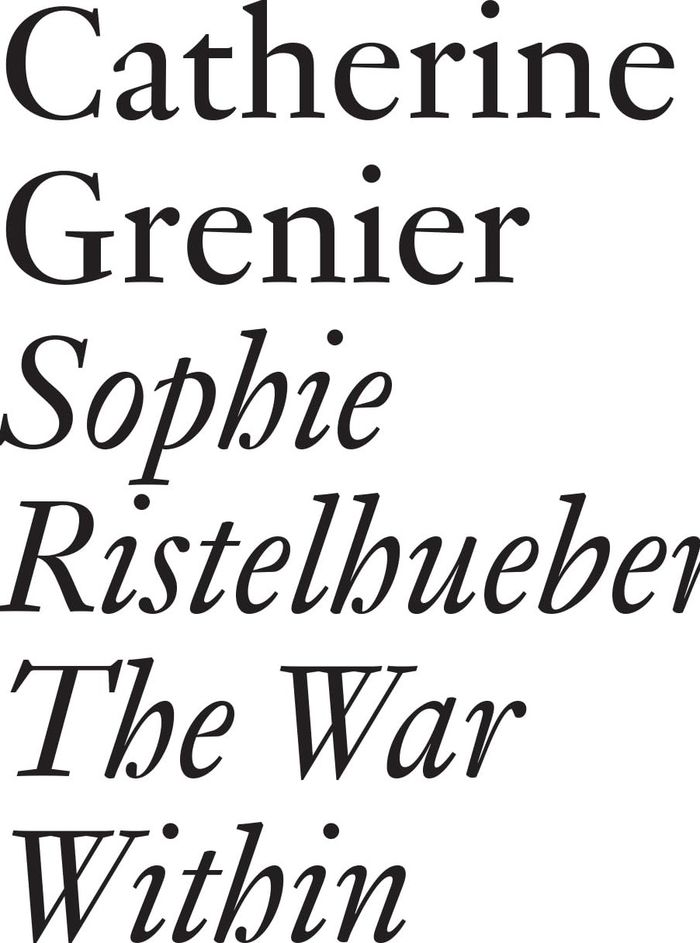 Couverture du livre « THE WAR WITHIN » de Grenier/ristelhueber, librairie Les Contes Infusés à Corte