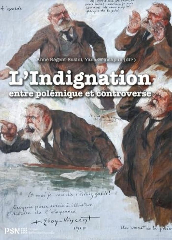 Couverture du livre « INDIGNATION. ENTRE POLEMIQUE ET CONTROVERSE » de Regent-Susini, librairie Les Contes Infusés à Corte