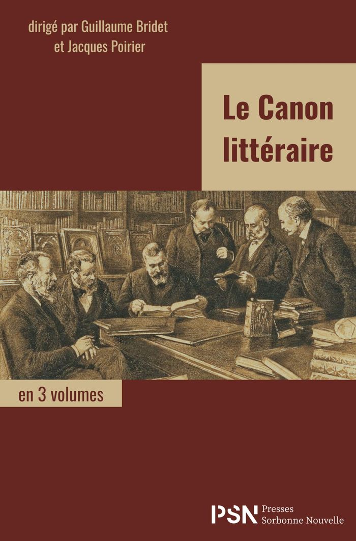 Couverture du livre « COFFRET LE CANON LITTERAIRE » de Bridet/poirier, librairie Les Contes Infusés à Corte