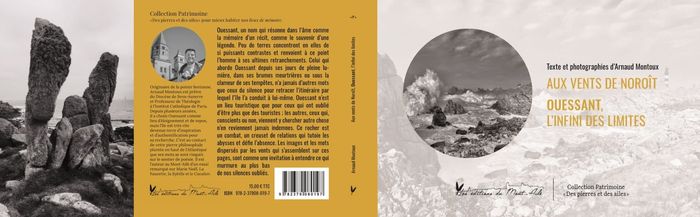 Couverture du livre « AUX VENTS DE NOROIT OUESSANT, L'INFINI DES LIMITES », librairie Les Contes Infusés à Corte