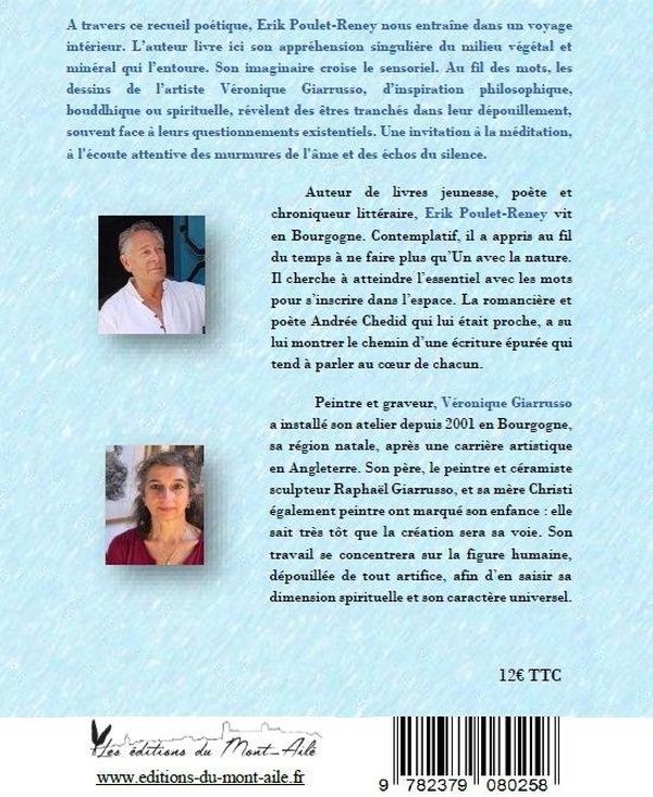 Quatrième de couverture de « Quand la solitude s'habille du présent : poèmes »