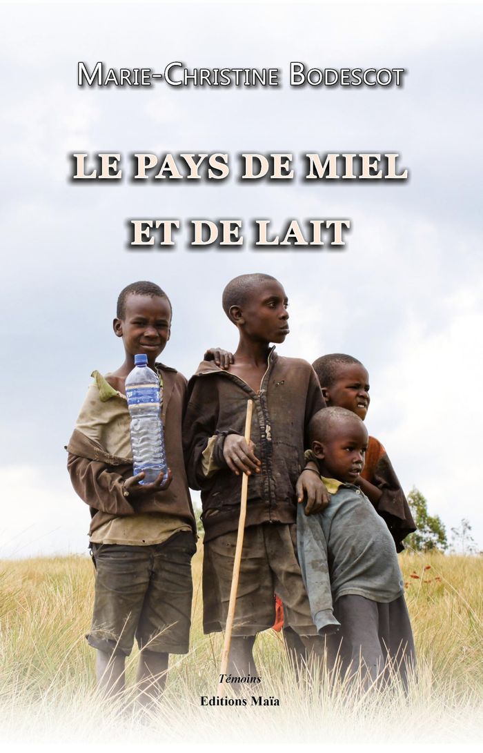 Couverture du livre « LE PAYS DE MIEL ET DE LAIT » de M-C Bodescot, librairie Les Contes Infusés à Corte